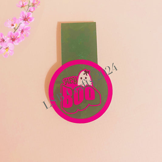Bookmark - Halloween Hey Boo